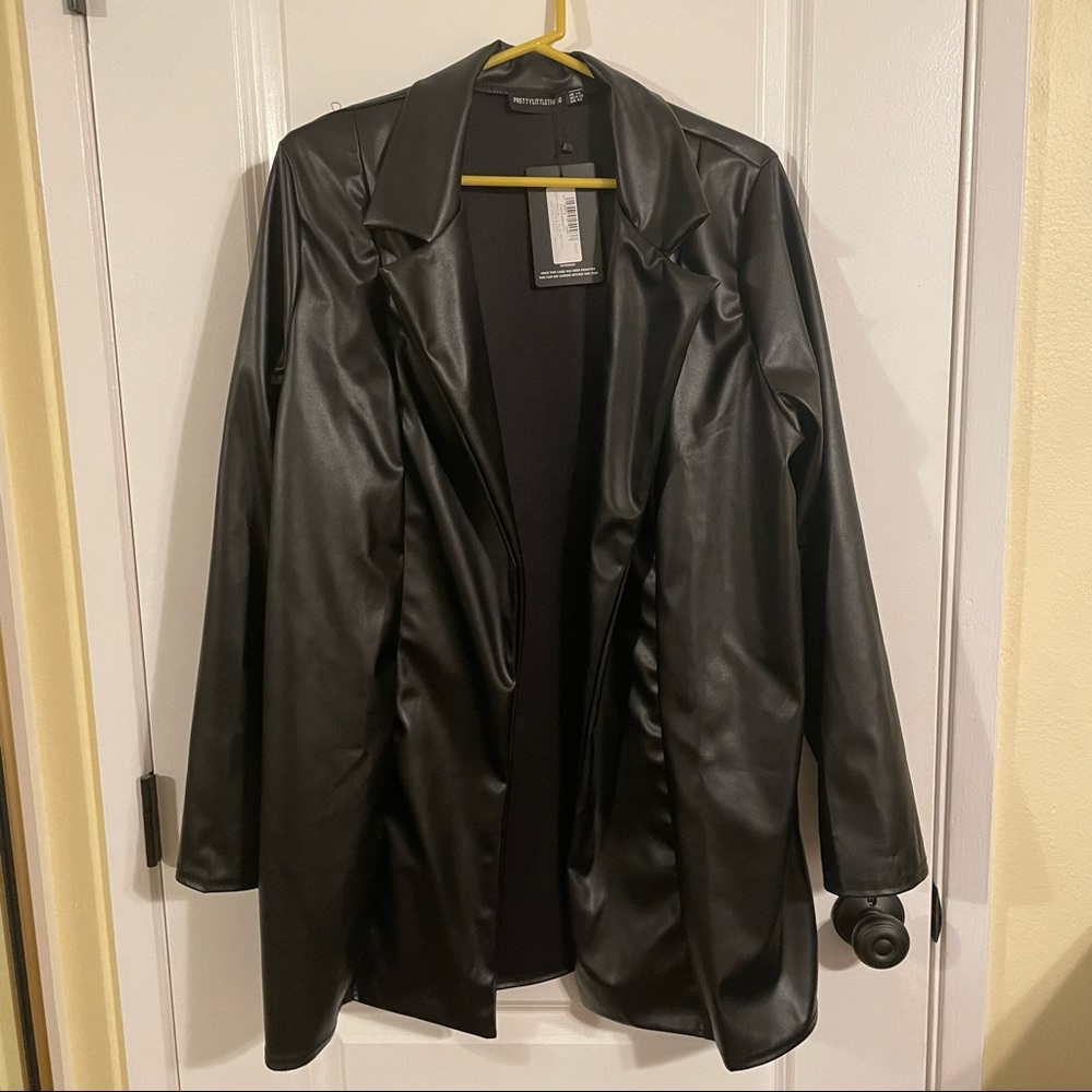 Leather Blazer